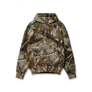 Sudadera con capucha de camuflaje para hombre cómoda directa de fábrica para estampado digital de invierno - Product Image 2