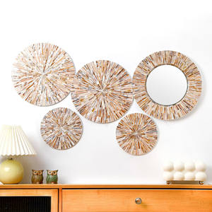 Elegante Marco de mosaico de madreperla Espejos decorativos marcos de espejo MOP mejor precio de Vietnam - Product Image 3