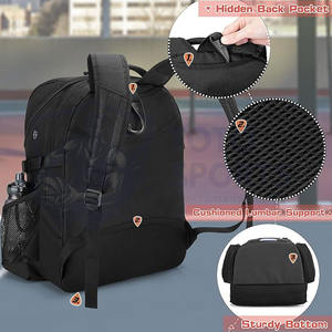 Bolsa de Baloncesto de Poliéster con Diseño Personalizado, Cierre de Cremallera Suave, Transpirable, Ligera y Cómoda, con Correa de Hombro Ajustable - Product Image 2