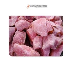 Meilleures ventes de pierres précieuses de quartz rose en vrac naturelles brutes du fabricant indien - Product Image 2