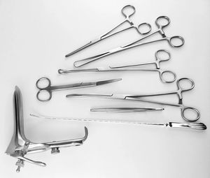 ชุดอุปกรณ์ใส่ IUD แบบแมนนวล สเตนเลสสตีลทั้งชุด คุณภาพสูง ใช้ซ้ำได้ ปลอดภัย แม่นยำ 5 ชิ้น สำหรับใส่ในโพรงมดลูก ได้รับมาตรฐาน CE - Product Image 5