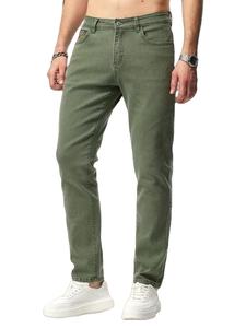 กางเกงยีนส์ผู้ชายทรงลำลองแบบใหม่ พรีเมียม ผ้าแคนวาส ใส่สบาย เหมาะสำหรับงานปาร์ตี้ กิจกรรมกลางแจ้ง ทรงตรง - Product Image 2