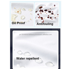 100% algodón suave cómodo para hombres y mujeres impermeable a prueba de manchas repelente al agua polos técnicos - Product Image 3