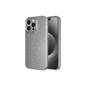 เคสซิลิโคนลายหินอ่อนวิบวับหรูหรา สำหรับ iPhone 15 Pro รุ่นผู้หญิง ป้องกันกล้องแบบชุบเคลือบ ป้องกันแรงกระแทก ด้านหลังสวยงาม - Product Image 1