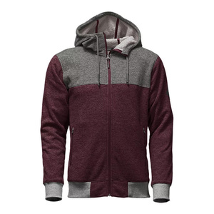 เสื้อฮู้ดดี้ขนแกะแบบซิป ดีไซน์ล่าสุดสำหรับฤดูหนาว ซิปยาวเต็มตัว คุณภาพสูง สวมใส่สบาย สีสันปรับแต่งได้ กันลม เป็นมิตรกับสิ่งแวดล้อม - Product Image 3