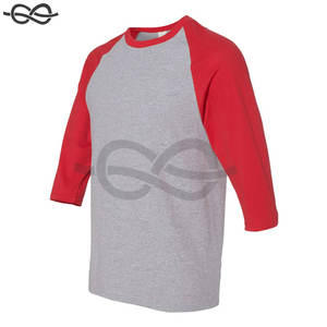 T-shirt à manches lourdes pour adulte SPORT GRIS/ROUGE Logo personnalisé Design Texte Personnalisé T-shirt unisexe Équipes Casual Wear - Product Image 3