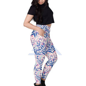 Leggings de Mujer de Alta Calidad con Diseño Nuevo, Patrón Sólido, Cintura Alta, Secado Rápido, Transpirables, con Efecto Push-Up, Pantalones de Spandex/Nailon - Product Image 1