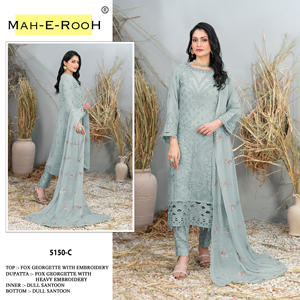 Salwar Kameez pakistanaise à la mode avec Dupatta pour les femmes vêtements décontractés et de fête disponibles aux prix de gros - Product Image 2