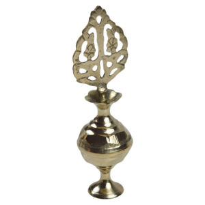 Boîte à cosmétiques classique de designer, pots Surme Daani, maquillage pour femmes, design naturel, pots de rangement pour poudre pour les yeux avec finition antique en laiton - Product Image 6