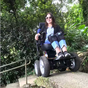 รถเข็นไฟฟ้าอัจฉริยะพับได้อัตโนมัติรุ่นใหม่สำหรับอุตสาหกรรม DIY ระดับหรู 24V 15AH แบตเตอรี่ถอดได้ เบาะหนัง รับผลิตแบบ OEM/ODM ปรับแต่งได้ - Product Image 3