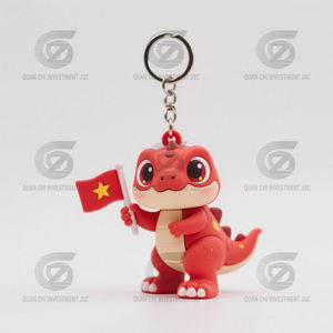 Porte-clés personnalisés en PVC avec impression UV, personnages d'anime 3D pour cadeaux promotionnels, sacs à dos, marque BUJIA, modèle D-01 - Product Image 2