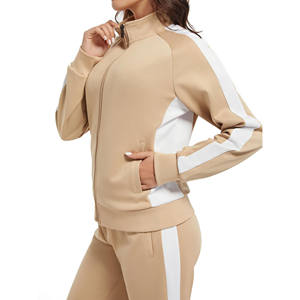 Wholesale Women Fashion 2 Pieces Streetwear <b>Hoodies</b> Sweatshirts Set Gym Fitness <b>Workout</b> Training Tracksuit For Women - Product Image 6