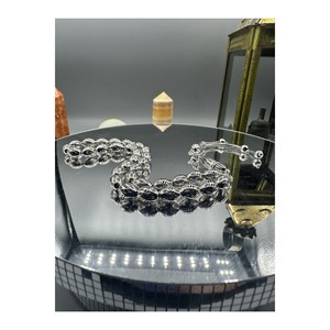 Perle di Preghiera Artigianali, Leggere ed Eleganti in Argento Sterling 925 - 20 grammi - Lunghezza: 24 cm - Product Image 3