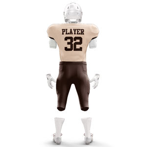 Maillot de football américain entièrement personnalisé, hauts brodés pour hommes, nouveaux ensembles d'uniformes de football américain à un prix raisonnable - Product Image 2