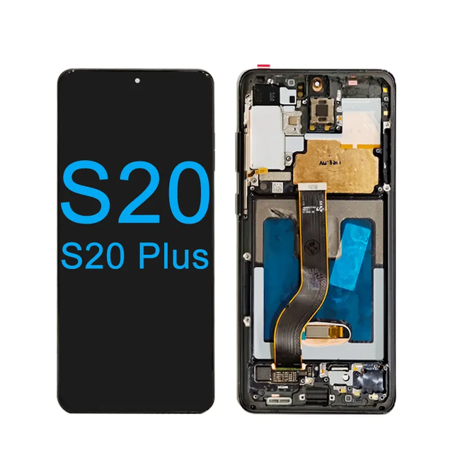 High Quality Original Touch Screen Digitizer LCD Display for for S20 Plus 1 Year 100% Tested Fix Broken Screen