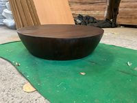 Table de cocktail en bois très vendue, ensemble de luxe moderne couleur noyer, pour salon, usage commercial, durable, pour bar et cuisine