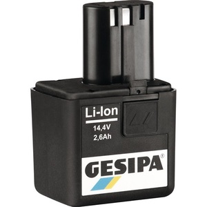 Batterie de vélo électrique GESIPA 14,4 V 4 Ah Li-ion avec BMS intégré, conception durable - Product Image 1
