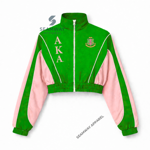 เสื้อแจ็คเก็ตกันลม Alpha Kapa Alpha น้ำหนักเบา สไตล์ลำลอง ทันสมัย เหมาะสำหรับกิจกรรมกลางแจ้ง ป้องกันลม แบบซิป สำหรับผู้หญิง - Product Image 2