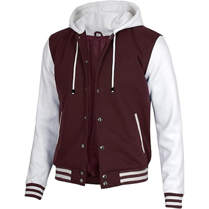 Veste universitaire en laine pour hommes sur mesure College Flight Letter pour la saison d'hiver chaude avant du logo en gros - Product Image 1