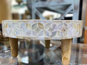 Elegante bandeja de madera hecha a mano, elegante bandeja de madera, perfecta para baratijas de té, aperitivos y más - Product Image 3