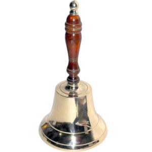 Indian Handicraft Item Brass <b>Ship</b> Wall <b>Bell</b> Hanging Decoration Hanging Hand <b>Bell</b> High Quality Top Sell Top Standard Product - Product Image 4