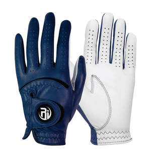 Guante de Golf de piel de oveja auténtica Cabretta Premium, suave, duradero, antideslizante para mano izquierda, guantes deportivos duraderos de tamaño personalizado - Product Image 3