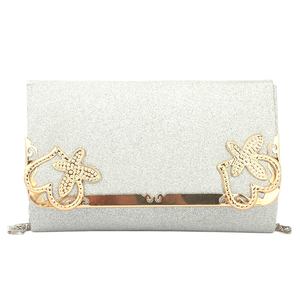 Women's Fancy <b>Clutch</b> (9002) - <b>Silver</b> - Product Image 2