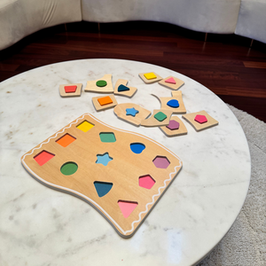 เสื่อสวดมนต์หลากสีของขวัญเดือนรอมฎอนสำหรับเด็กแผ่นปูสวดมนต์เพื่อการเรียนรู้ปริศนาการใช้เหตุผลเชิงพื้นที่ - Product Image 1