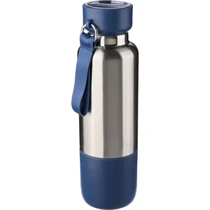 Bottiglia d'Acqua in Acciaio Inossidabile Riciclato Zev 500ml, Articolo Promozionale Sostenibile - Product Image 1