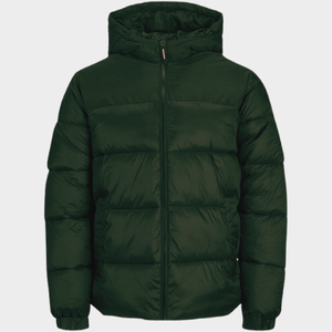 Abrigo de algodón de invierno informal para hombre con relleno de lana, decoración estampada, nuevas técnicas para deportes - Product Image 3