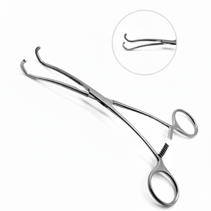 Instrumento quirúrgico de pinza vascular pediátrica diseñado específicamente para procedimientos vasculares delicados en pacientes pediátricos - Product Image 1