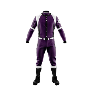 Ensemble d'uniformes de baseball respirants de haute qualité avec couleur et design personnalisés, col en V, séchage rapide, prix de gros - Product Image 2