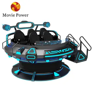 New Arrival 9D VR UFO Cinema Chair Arcade Game Rotating VR Gaming Equipment For VR Theme Park