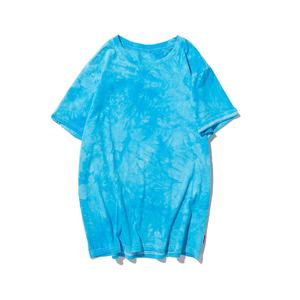 Camiseta Tie Dye 100% Algodón Disponible en Todos los Tamaños para Hombre, Corte Holgado, Unisex, Personalizable, Cuello Redondo, Verano - Product Image 4