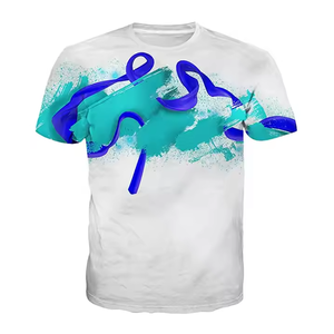 T-shirt pour hommes de qualité supérieure, respirant, 100% coton, col rond, imprimé numérique, écologique, coupe ample, pour adultes, vente en gros - Product Image 6