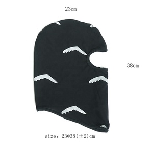 Ski <b>Mask</b> Custom Logo <b>Motorcycle</b> Custom Reflective logo Zip Balaclava DDP Shipping - Product Image 2