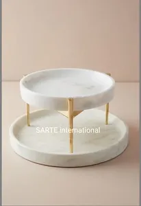 Prêt à expédier Plats de service à croustilles et trempettes Options de gros pour les bols à croustilles et trempettes en céramique de luxe et les ensembles de vaisselle - Product Image 3
