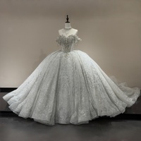 Robes de mariée Jancember XS275 Princess Sweetheart Crystal Empire