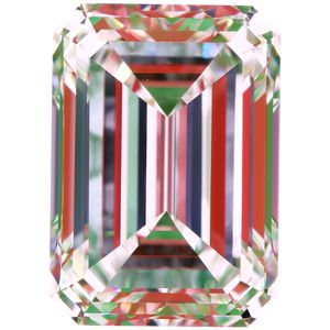 IGI Certifié Émeraude Brillant Coupe 5.03 Carat Lab Grown Solitaire Diamant E Couleur VVS2 Clarté Pour La Fabrication De Bijoux Vente En Vrac OEM - Product Image 4