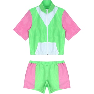 Waterproof Two Piece Sets <b>Women</b> <b>Windbreaker</b> Two Piece Sets Ladies Street Style Solid Color Rain Suits MADE BY HAIDIIII SPORTS - Product Image 5