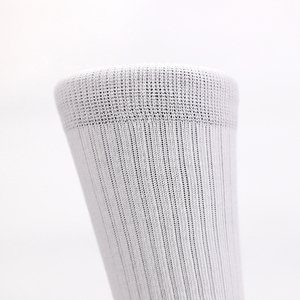 Chaussettes personnalisées imprimées, coton blanc, impression 360°, chaussettes vierges pour sublimation - Product Image 5