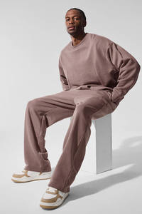 Nouveau design champignon jambe droite unisexe survêtement éponge polaire doux séchage rapide respirant coton hommes pantalons de survêtement hommes pantalons et pantalons - Product Image 4