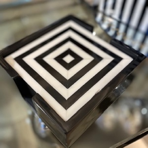 100% véritable conception d'incrustation d'os de chameau pour sous-verre de tasse avec le meilleur prix Royal Mart d'Inde ensemble de 4 avec la pierre de supports - Product Image 6