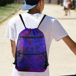 Drawstring <b>Backpack</b> <b>Lightweight</b> Design Spacious Storage Easy Carry for Gym Travel and Daily Use - Product Image 6