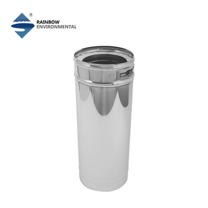 <span class=keywords><strong>Tubo</strong></span> de <span class=keywords><strong>Chimenea</strong></span> de <span class=keywords><strong>Acero</strong></span> <span class=keywords><strong>Inoxidable</strong></span> de Doble Pared con Aislamiento de Alta Temperatura Clase A para Ventilación de Estufas - Product Image 3