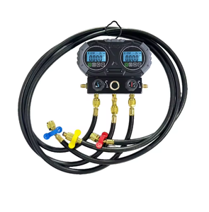 Kit de manomètres pour climatiseurs, pour systèmes HVAC split et travaux d'entretien des climatiseurs centraux résidentiels - Product Image 3