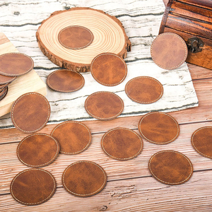 ป้ายหนังเทียม PU สำหรับกางเกงยีนส์หมวกสินค้าหนังอื่นๆพิมพ์ลายสลักด้วยเลเซอร์แบบกำหนดเอง - Product Image 5