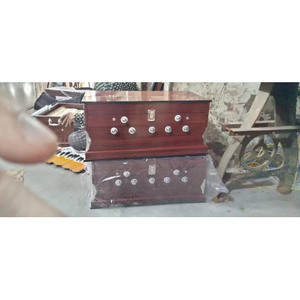 Harmonium de madera marrón de calidad superior 5 Wallow para función musical Material de calidad hecho Harmonium de madera - Product Image 6