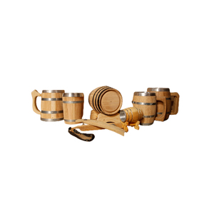 ที่เปิดขวดทรงกระบอกทำจากไม้สำหรับไวน์และเบียร์ - Product Image 3