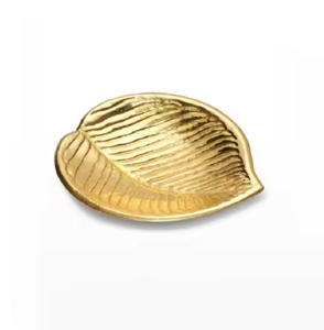 Custom Metal Eye-Catching Decorative <b>Trays</b> Coffee <b>Serving</b> <b>Tray</b> With <b>Gold</b> & Black Branch Metal Handmade <b>Serving</b> <b>Trays</b> - Product Image 6